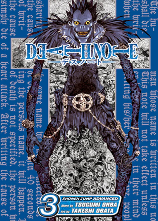 Death Note Volume 3 Manga, Death Note Manga Series, Death Note Manga Australia