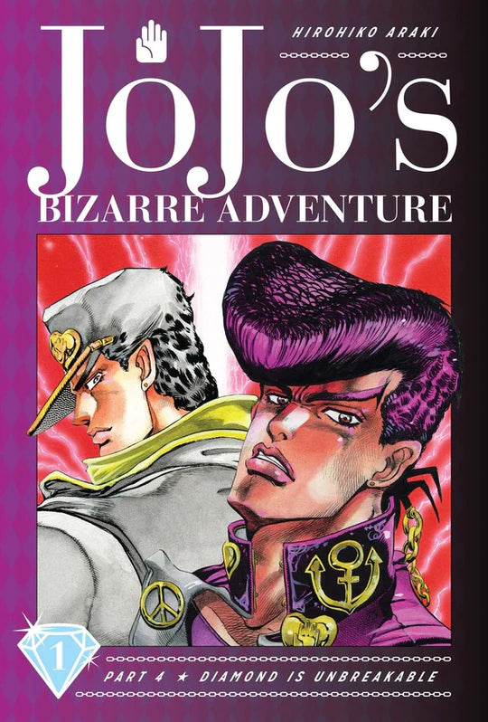 Jojo's Bizarre Adventure Diamond is Unbreakable Volume 1 Manga, Jojo's Bizarre Adventure Diamond is Unbreakable Manga Series,  Jojos Bizarre Adventure Manga Australia