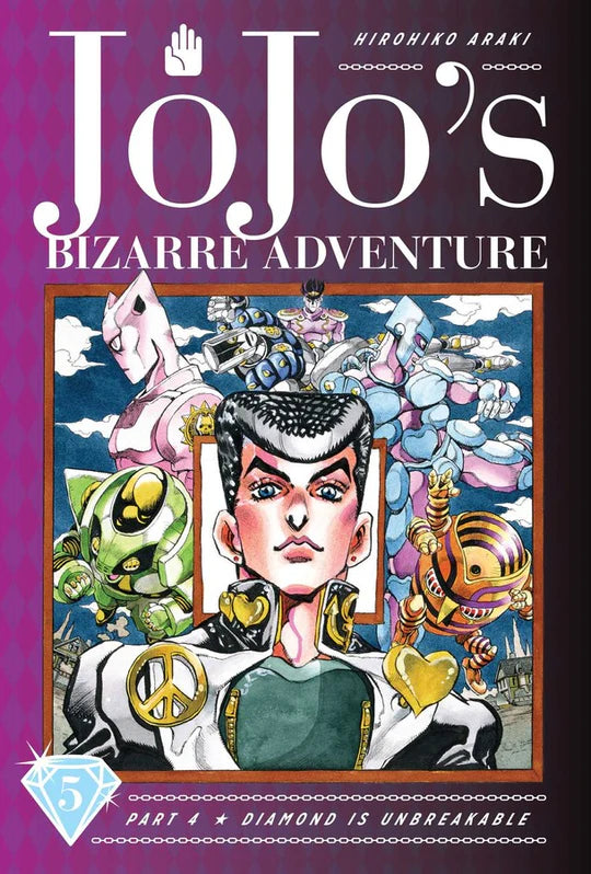 Jojo's Bizarre Adventure Diamond is Unbreakable Volume 5 Manga, Jojo's Bizarre Adventure Diamond is Unbreakable Manga Series,  Jojos Bizarre Adventure Manga Australia