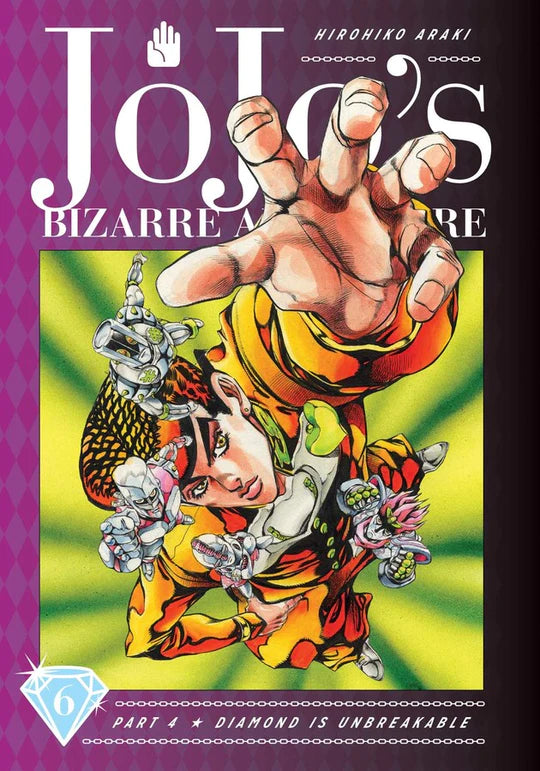 Jojo's Bizarre Adventure Diamond is Unbreakable Volume 6 Manga, Jojo's Bizarre Adventure Diamond is Unbreakable Manga Series,jos Bizarre Adventure Manga Au  Jostralia